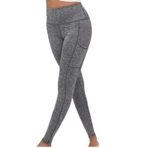 Offline Aerie Warm Up High Waisted Pocket Legging SMALL Gray Athletic Yoga Pants